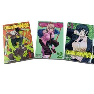 Chainsaw Man #1-2-3 Viz 2020) Three Books